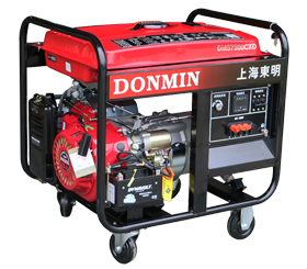 6KW三相汽油發(fā)電機(jī)組，鑰匙電啟動發(fā)電機(jī)DMS7500CXD